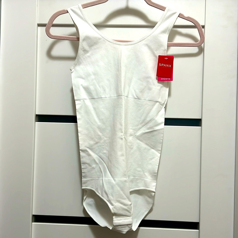 Brand New with tags Spanx white bodysuit